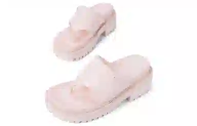 CHARLESKEITH ck PU 7cm ChalkBlackLight Pink