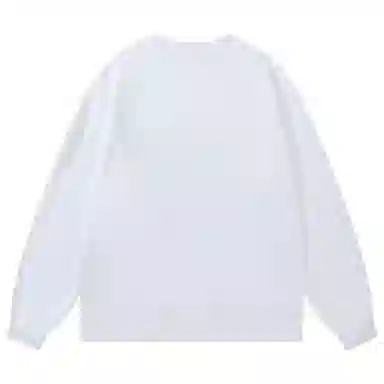 三体 脱水系列 美式复古字母涂鸦印花休闲宽松基础圆领套头百搭重磅长袖卫衣 男女同款