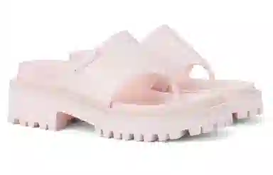 CHARLESKEITH ck PU 7cm ChalkBlackLight Pink