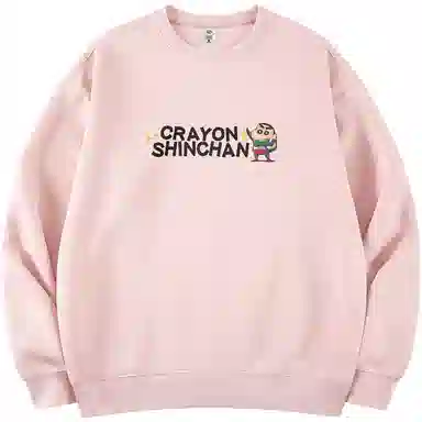 Crayon Shin-chan Cartoon Print Pullover Sweatshirt