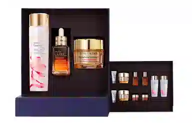 雅诗兰黛 黄金修护樱花水护肤礼盒套装 滋润保湿