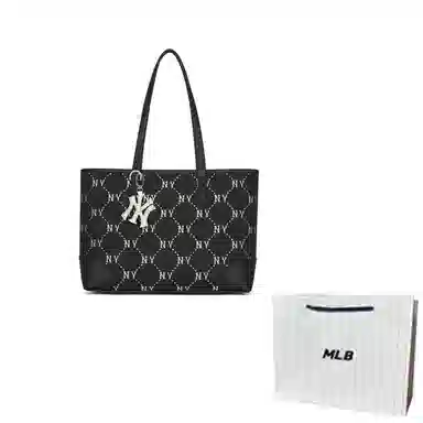 MLB Yankees Tote Bag Black