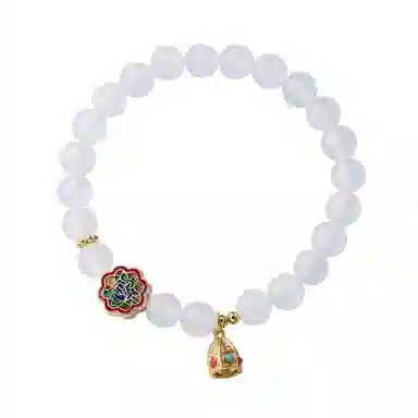 琳琯瑛 新中式国 风气质小众设计款 玛瑙 玉石手串 女款