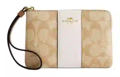 COACH Corner Zip Wristlet 15