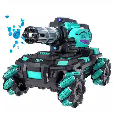 澳梦星 遥控对战坦克 手势感应四驱 可开炮 发射水弹 越野车 遥控玩具