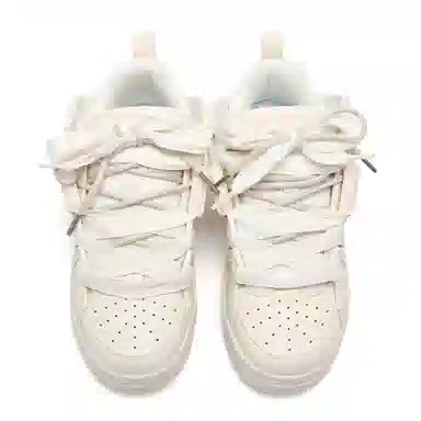 动漫故事 小众休闲百搭面包鞋 时尚潮流百搭厚底 简约风 礼盒版 防滑耐磨轻便 低帮 板鞋 女款