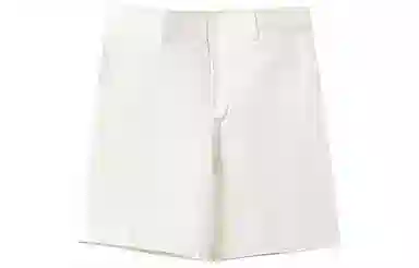 我是大卫 纯色直筒百搭简约四分休闲短裤 男女同款