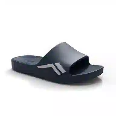 Luofu Men's Slide Sandals Black White