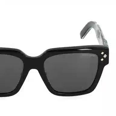 DIOR Vintage Square Sunglasses Black
