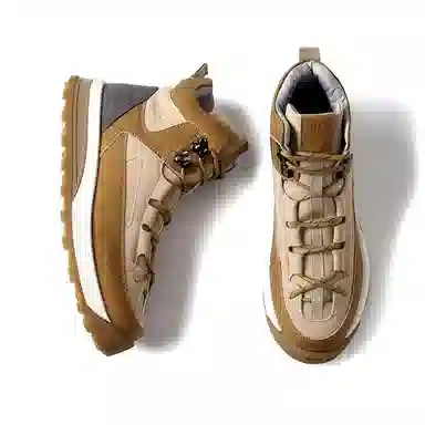 Hautton Jeans Brown Martin Boots