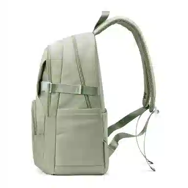 轻骑者 休闲学院风百搭大容量双肩包潮流运动初高中大学生书包电脑背包旅行包 织物 男女同款情侣款  黑色/米白/蓝色/紫色