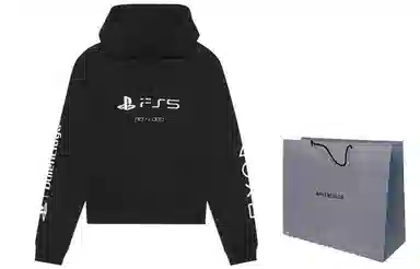 Balenciaga x PlayStation Hoodie Black