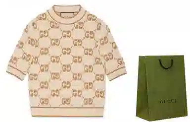 Gucci GG Knit Crewneck Tee
