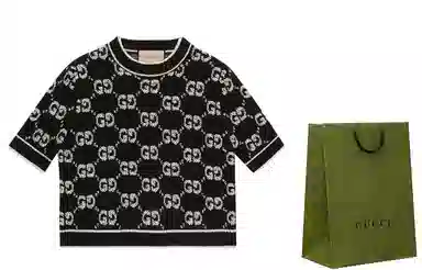 Gucci GG Knit Crewneck Tee
