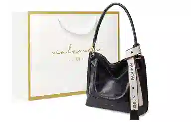 纳兰杜 单肩包女高级感大容量包包时尚女包休闲百搭设计感不撞款撞色大包 大号 女款