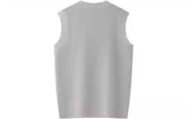 恒源祥 合身直筒纯色简约背心 男款