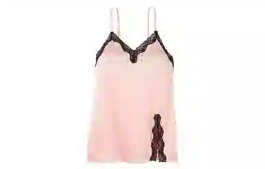 Victoria's Secret Tease Satin Lace-Trim Mini Slip V