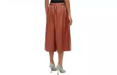 LOEWE Cropped Trousers In Nappa Lambskin