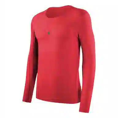 蓝内 任意裁 纯色修身暖融保暖套装 男款 好运红