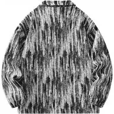 帕丁顿熊 多巴胺扎染小香风复古休闲宽松夹克外套 男女同款