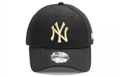 New Era MLB NY Black Gold Cap