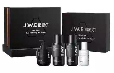 爵威尔 男士平衡水乳洁面玩酷护肤礼盒 控油祛痘补水保湿温和清洁细腻毛孔持久留香 控油水乳+祛痘洗面奶+香水素颜霜/面霜