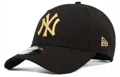 New Era MLB NY Black Gold Cap