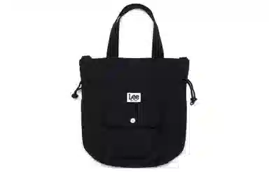 Lee Nylon Bucket Bag Black