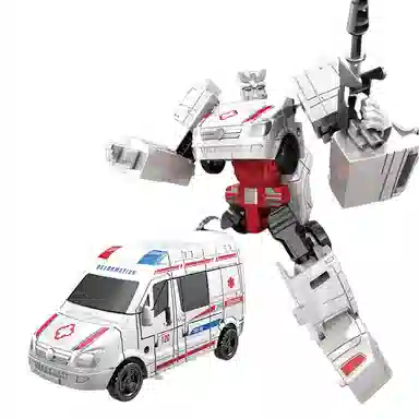 小牧马 擎天变形战盟 人车金刚 关节可动 成品模型