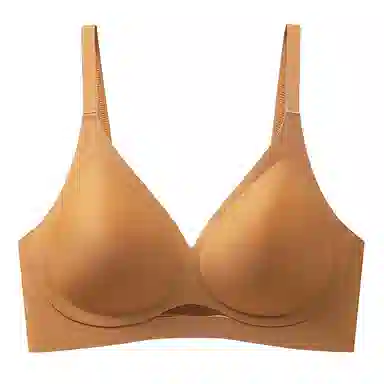 欧迪芬 纯色舒适聚拢收副乳软支撑文胸 女款