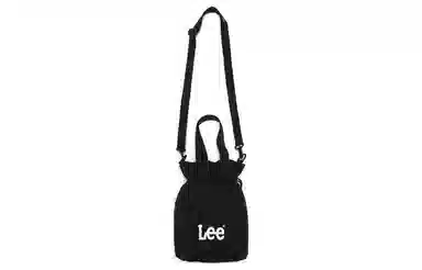 Lee Nylon Bucket Bag Black