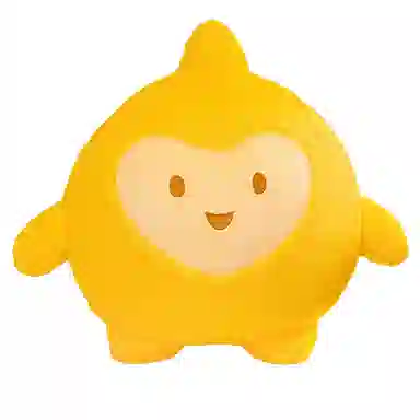 万童乐 抱枕许愿星 背包 玩偶 毛绒公仔