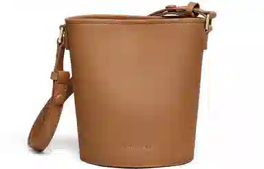 COMELY Bucket Bag Camel Brown