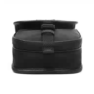 Prada Re-Nylon Triangle Logo Crossbody Bag Black