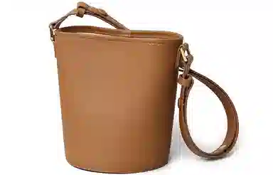 COMELY Bucket Bag Camel Brown