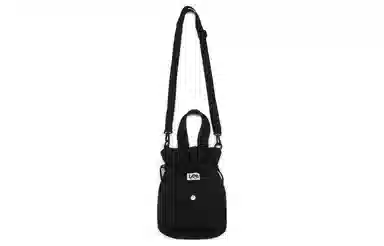 Lee Nylon Bucket Bag Black