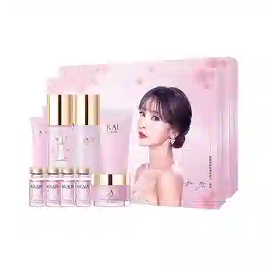 欧佩 樱花酵母菁粹焕颜九件套 补水保湿