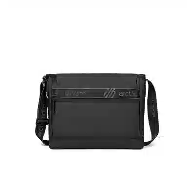 北极猎人 潮流时尚休闲防泼水 涤纶 单肩包斜挎包 常规 男女同款情侣款 黑色/红色/灰色