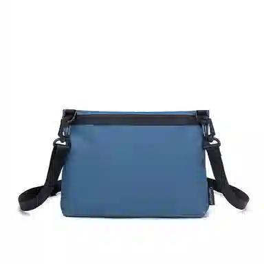 北极猎人 潮牌骑行休闲时尚 涤纶 斜挎包 男女同款情侣款 黑色/灰色/蓝色