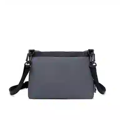 北极猎人 潮牌骑行休闲时尚 涤纶 斜挎包 男女同款情侣款 黑色/灰色/蓝色