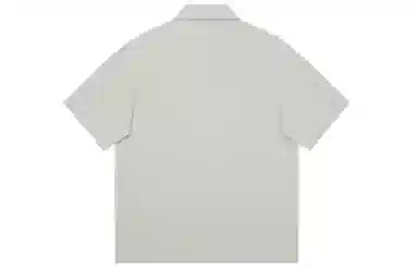 CHINISM Logo Embroidered Half-Zip Polo Shirt