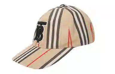 Burberry Logo Embroidered Baseball Cap Beige