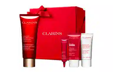 娇韵诗 修护保湿颈霜护肤套装 滋润