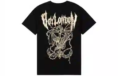 Boy London Eagle Print T-Shirt Black