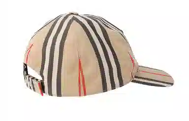 Burberry Logo Embroidered Baseball Cap Beige