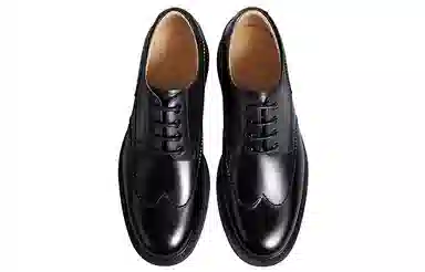 Thom Wills Derby Shoes Black
