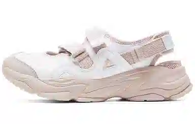 Peak Mary Jane Sandals White Pink