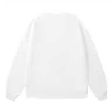 三体 主不在乎系列 字母渐变印花百搭时尚休闲宽松圆领套头美式街头卫衣 男女同款