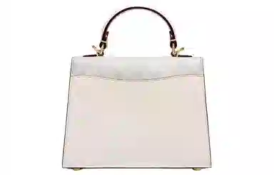 COACH Tabby 20 Small White Floral Embroidery