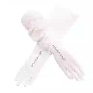 上海故事 半脱卸开口冰感 防晒袖 女款